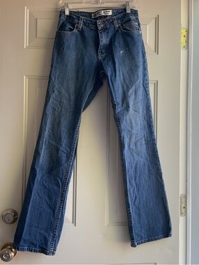 Harley-Davidson Women's Straight Leg Dark Blue Jeans